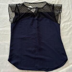 NWT JCrew Blue top - Size 6